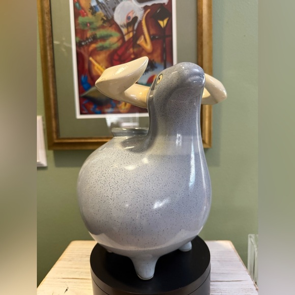 Unique Vintage Studio Pottery Animal Art - Picture 2 of 16